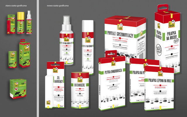 agencja reklamowa olsztyn MVIZUAL reklama projekt opakowania etykiety dr mosbi redesign